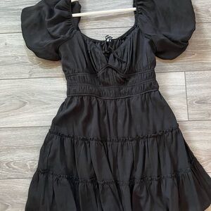 NEVERWORN: Elegant Black Women's Dress
